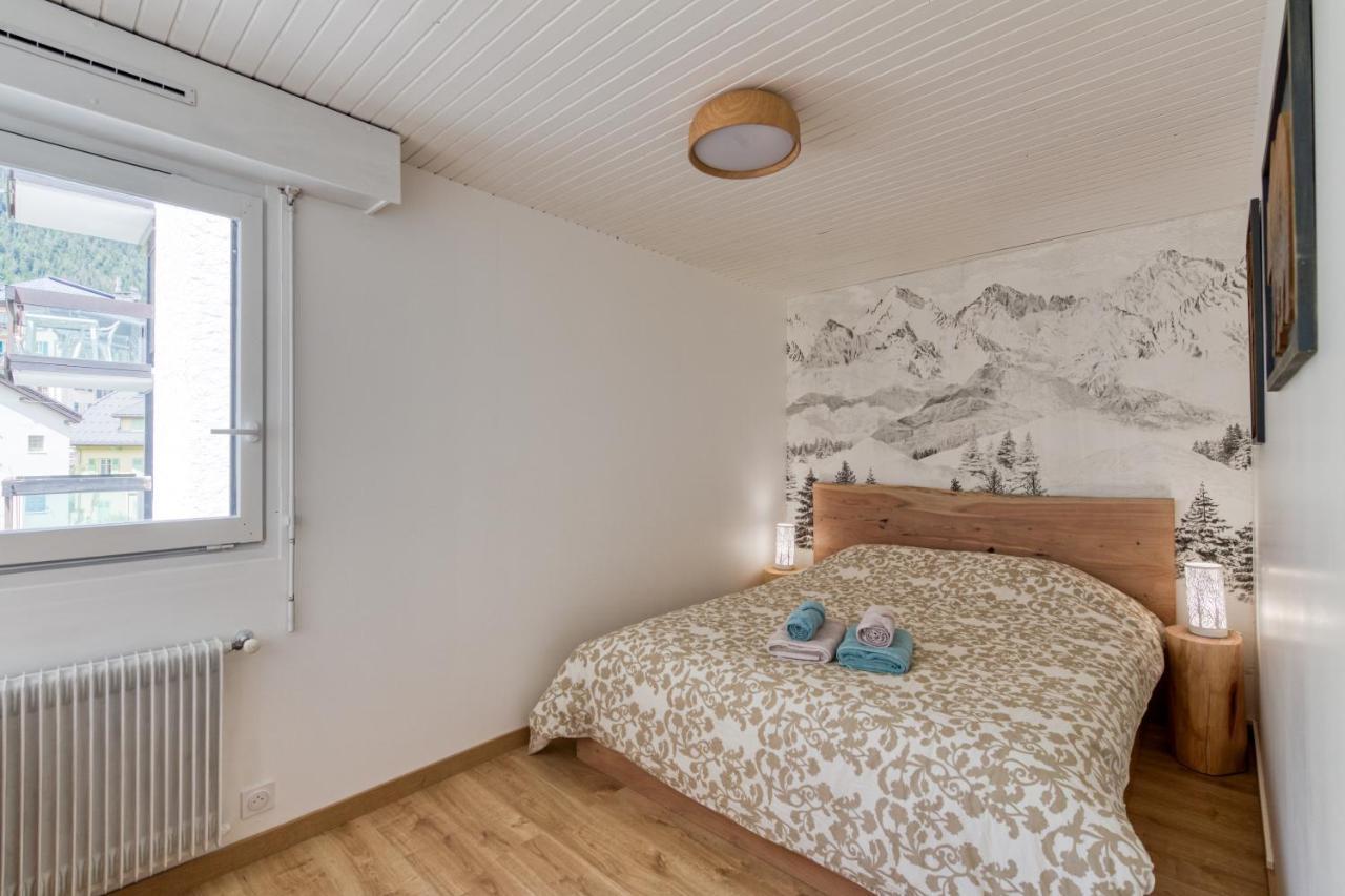 דירות שאמוני Le Petit Balcon Avec Vue Sur Le Mont-Blanc 2 Etoiles מראה חיצוני תמונה