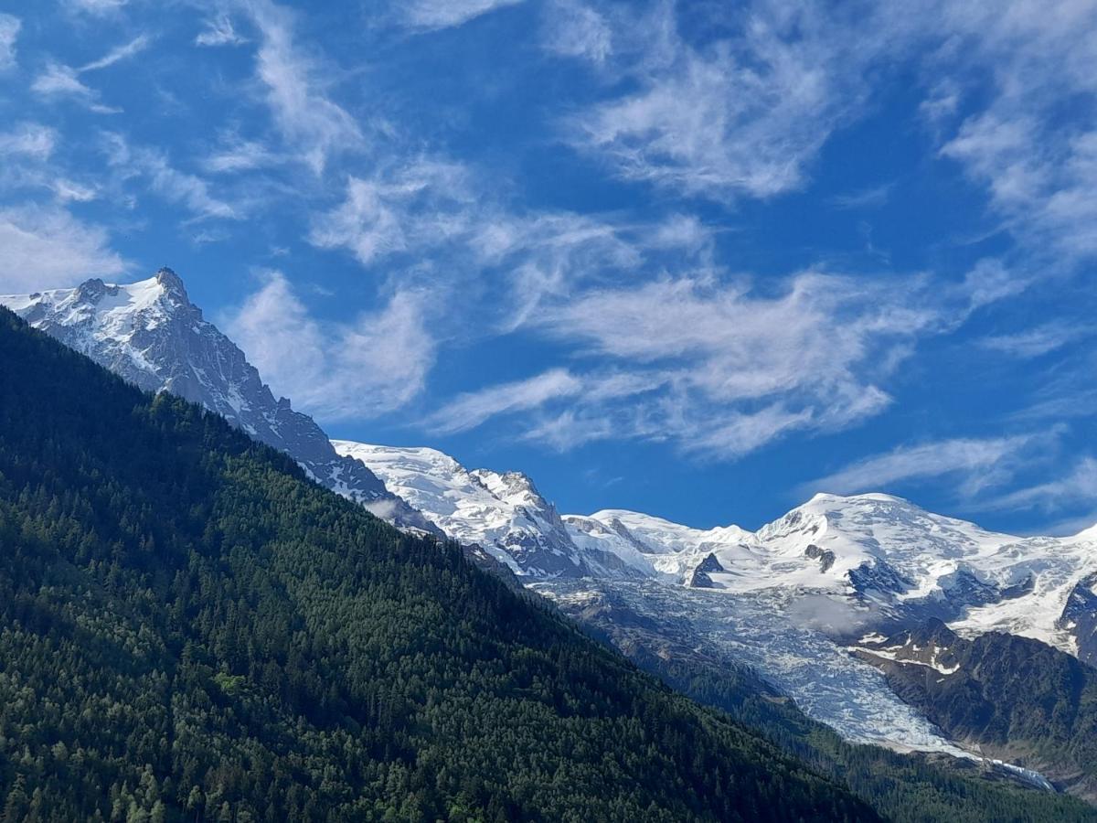 דירות שאמוני Le Petit Balcon Avec Vue Sur Le Mont-Blanc 2 Etoiles מראה חיצוני תמונה